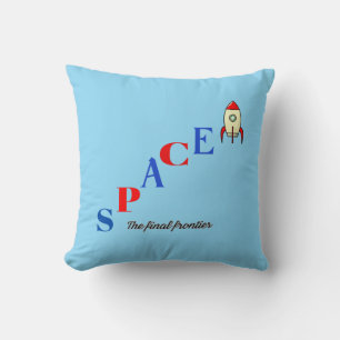 space throw pillow
