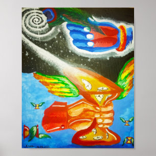 Space, Time and Matter Poster