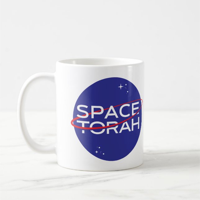 Space Torah Mug (Left)
