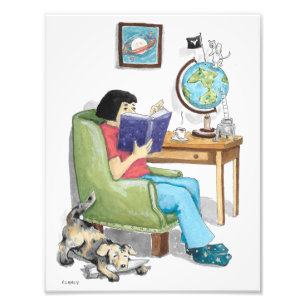 Space Travel art print