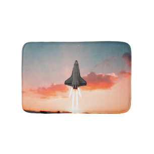 Space Travel Bath Mat