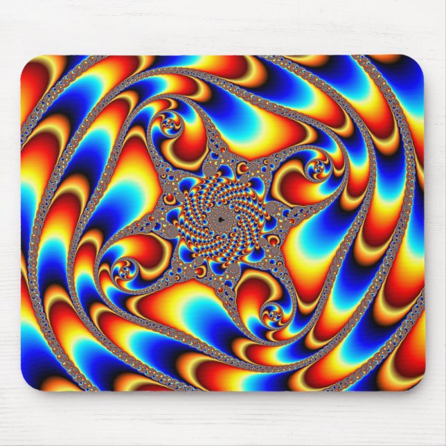 Space Travel - Fractal Mouse Pad (Front)
