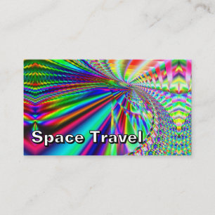 Space Travel (you may change the words) Business Card