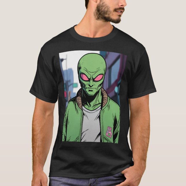 Space Traveller T-Shirt (Front)