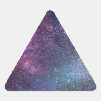 Space Triangle (Stickers) Sticker