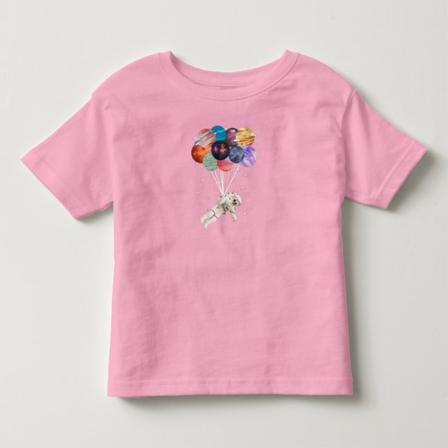 space trip toddler t-shirt (Front)