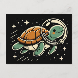 Space Turtle Postcard