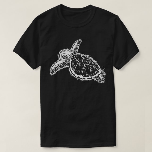 Space Turtle T-Shirt (Design Front)
