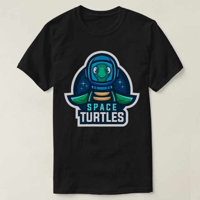 Space Turtles  T-Shirt (Design Front)