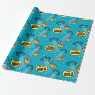 Space Ufo Night Sky  Wrapping Paper
