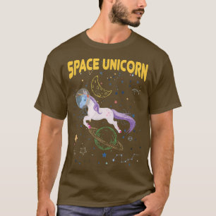 Space Unicorns Astronaut Planet Travel Galay Kids T-Shirt