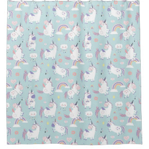 Space Unicorns Douche rideau