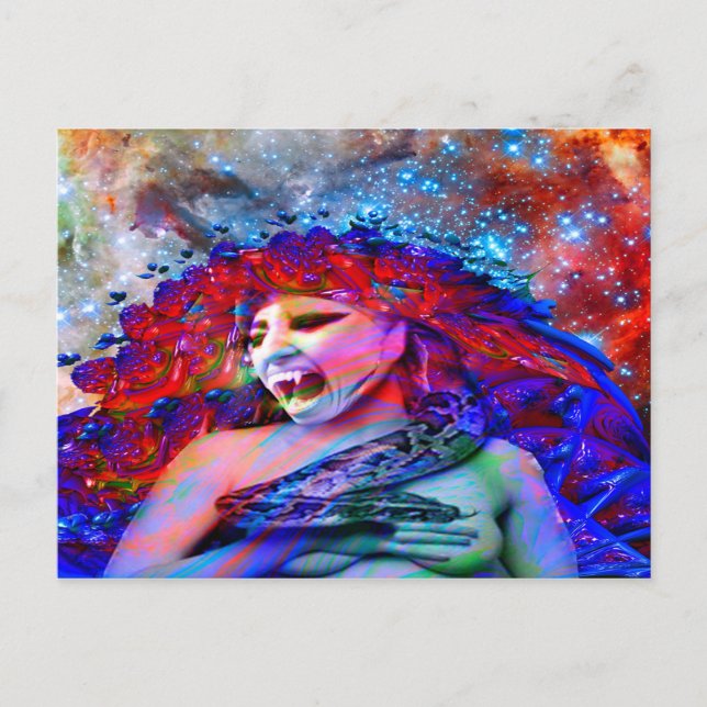 Space Vampire Postcard (Front)