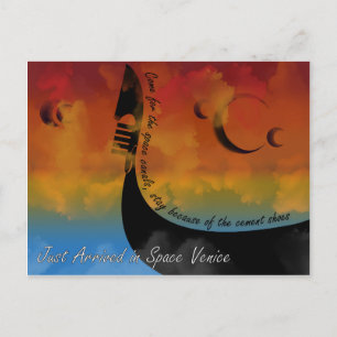 Space Venice Postcard