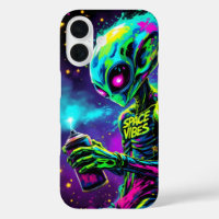Space Vibes Alien Neon