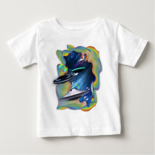 Space visitors baby T-Shirt