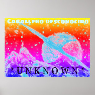 Space Wanderer Unknown Movie Poster Art Print
