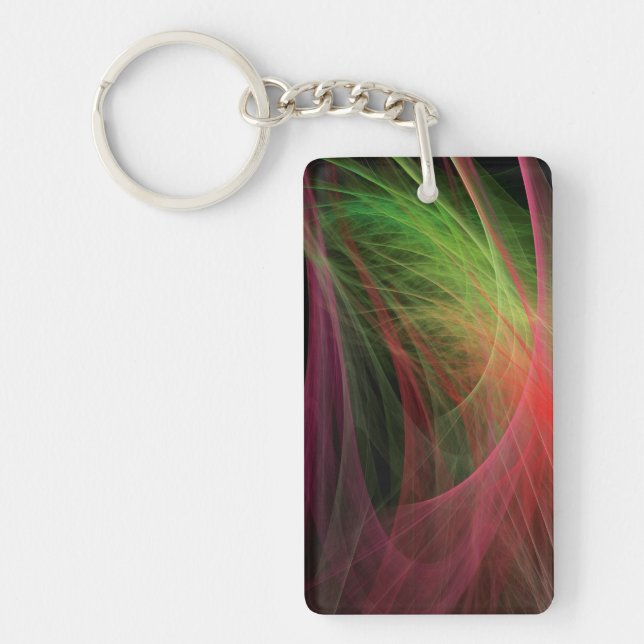 Space Wave Keychain (Front)