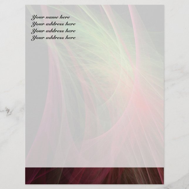 Space Wave Letterhead (Front)