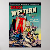 'Space Western' from Golden Age Comic Art