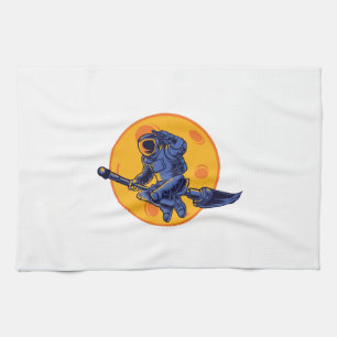 Space Witch Kitchen Towel