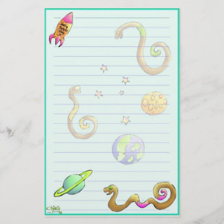 Space Woims Stationery~ Stationery