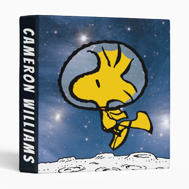 SPACE | Woodstock Astronaut Binder (Front/Spine)