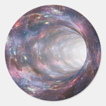 Space Wormhole Nebula Optical Illusion