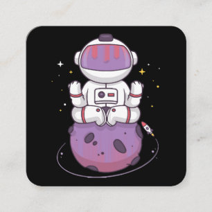 Space Yoga Square Business Card