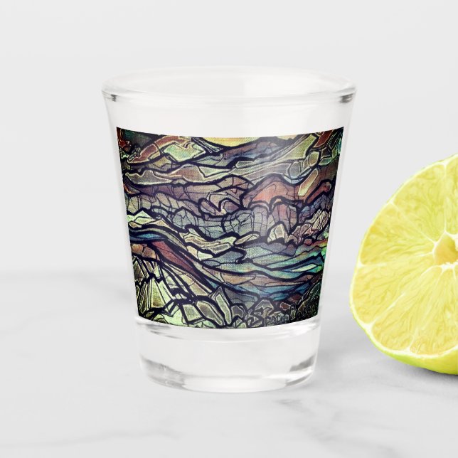 SpaceCake Shot Glasses! Shot Glass (Front)