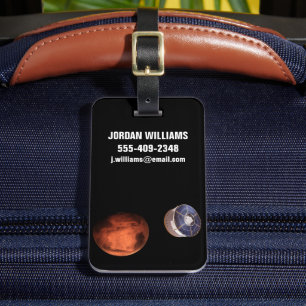 Spacecraft Carrying The Perseverance Rover Luggage Tag