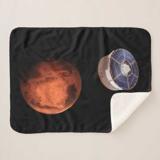 Spacecraft Carrying The Perseverance Rover Sherpa Blanket (Front (Horizontal))
