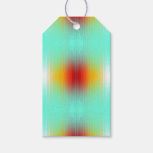 Spacecraft Reentry Plasma Field Colours Abstract  Gift Tags