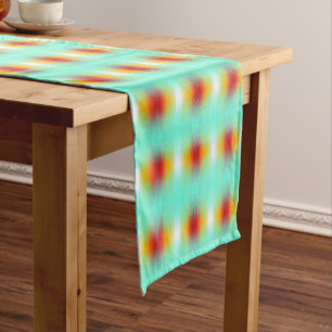 Spacecraft Reentry Plasma Field Colours Abstract  Short Table Runner