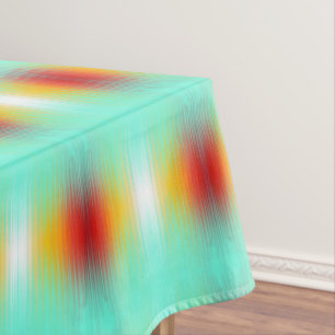 Spacecraft Reentry Plasma Field Colours Abstract  Tablecloth