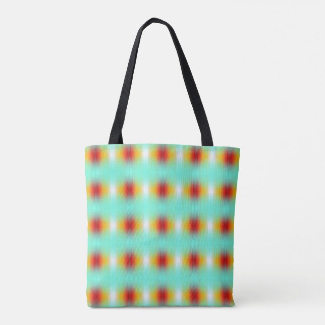 Spacecraft Reentry Plasma Field Colours Abstract  Tote Bag (Back)