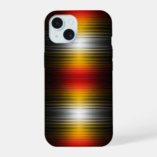 Spacecraft Reentry Plasma Field Colours Pattern Ar iPhone 15 Case