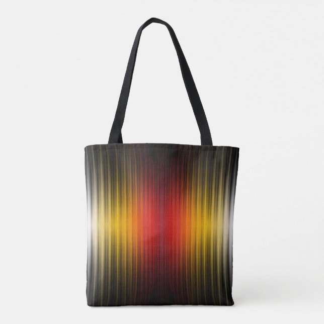 Spacecraft Reentry Plasma Field Colours Pattern Ar Tote Bag (Back)