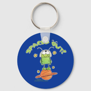 Spaced Out Alien Keychain
