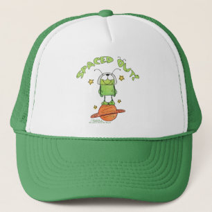Spaced Out Alien Trucker Hat