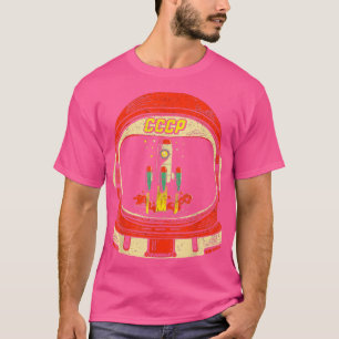 Spaceflight Soviet Union CCCP Cosmonaut Astronaut  T-Shirt