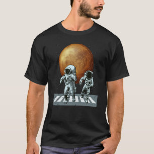 Spaceman  Astronauts Astonomy Space Mars Planet T-Shirt
