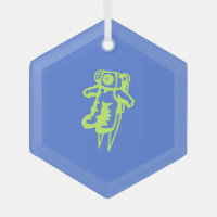 Spaceman Christmas Tree Ornament