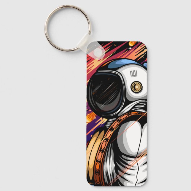 Spaceman Keychain (Front)