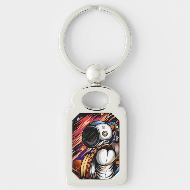 Spaceman Keychain (Front)