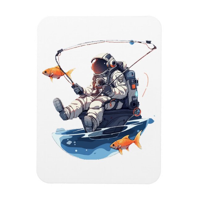 spaceman magnet (Vertical)