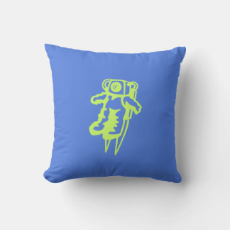 Spaceman Throw Pillow