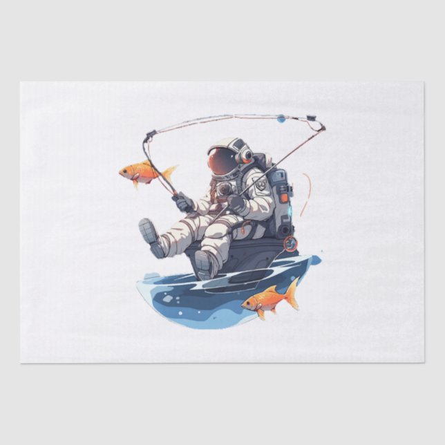 spaceman tissue paper (Front)