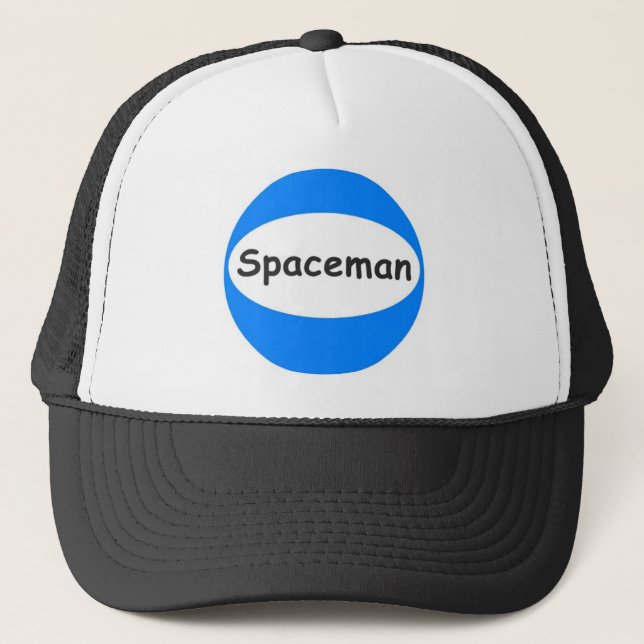 Spaceman Trucker Hat (Front)