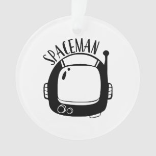 Spaceman Vintage Ornament